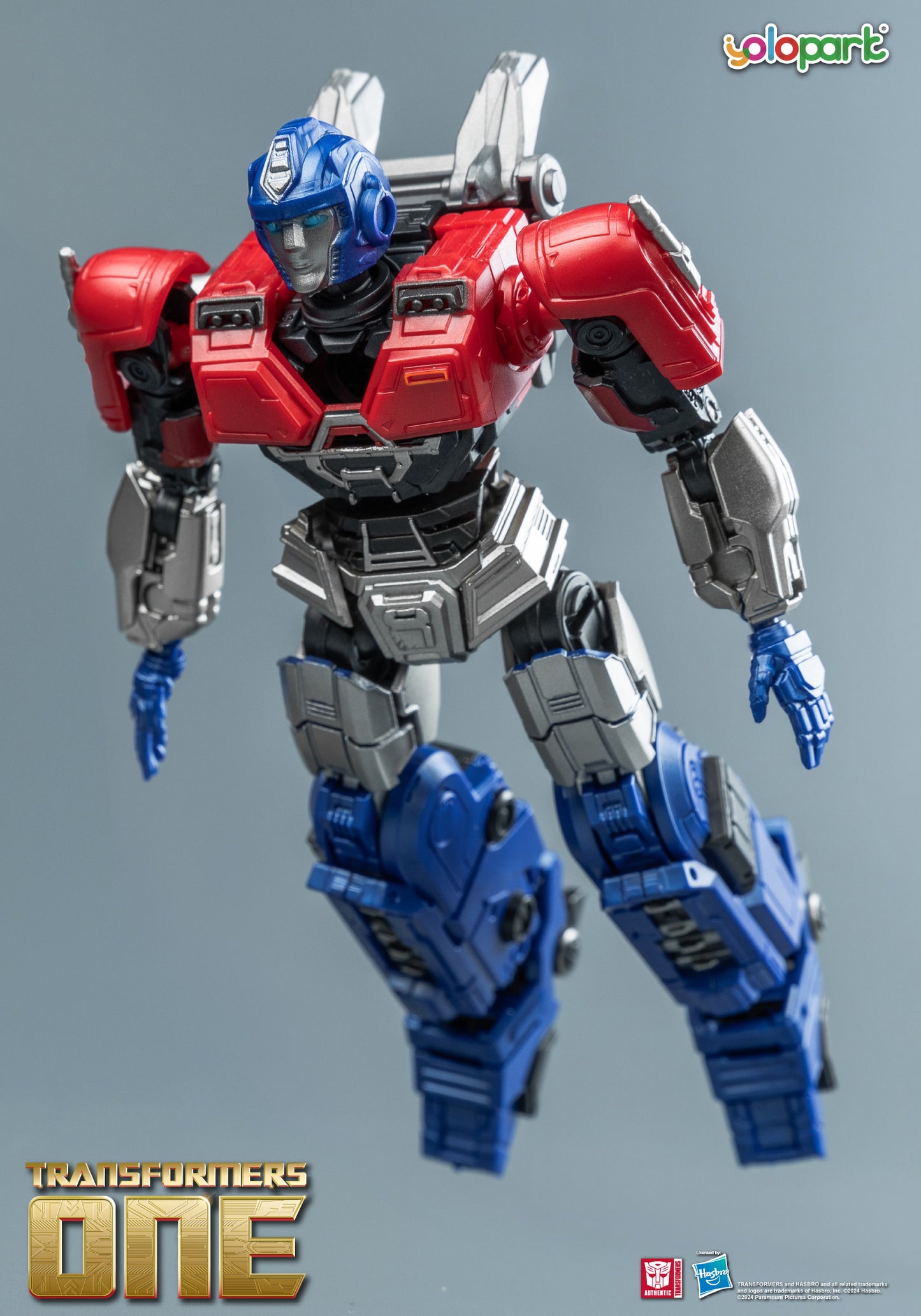 Transformers One Optimus Prime (Orion Pax) Cog-Less Mode - 5.51 Inch Highly Articulated Action Figure, Non-Converting Collectible for Boys and Girls Ages 8 and Up