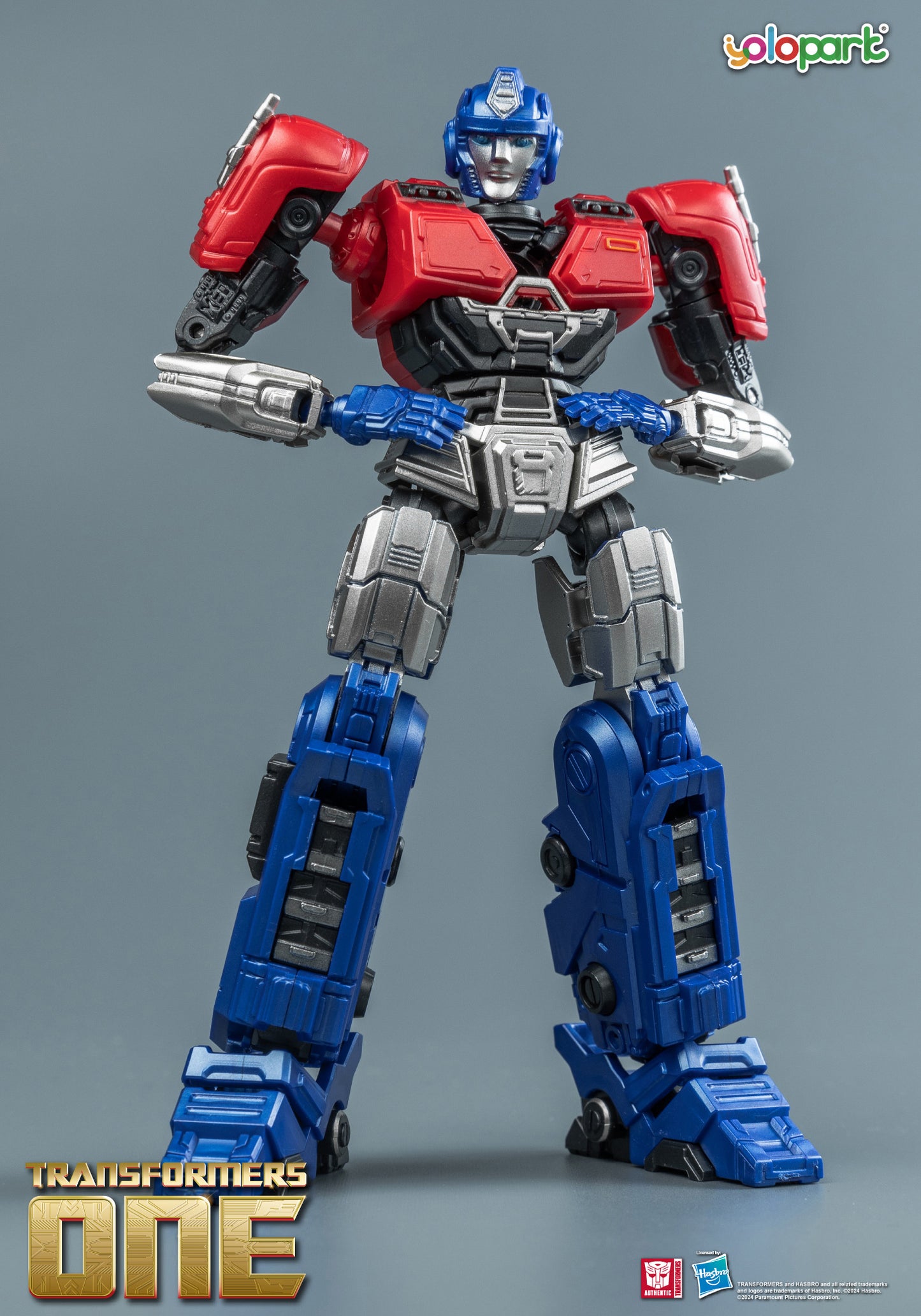 Transformers One Optimus Prime (Orion Pax) Cog-Less Mode - 5.51 Inch Highly Articulated Action Figure, Non-Converting Collectible for Boys and Girls Ages 8 and Up