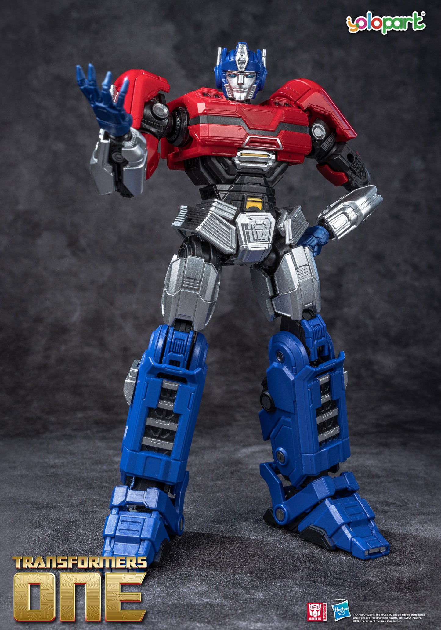 Transformers One Optimus Prime (Orion Pax) Cogged Mode - 7.87 Inch Highly Articulated Action Figure, Non-Converting Collectible for Ages 8 and Up