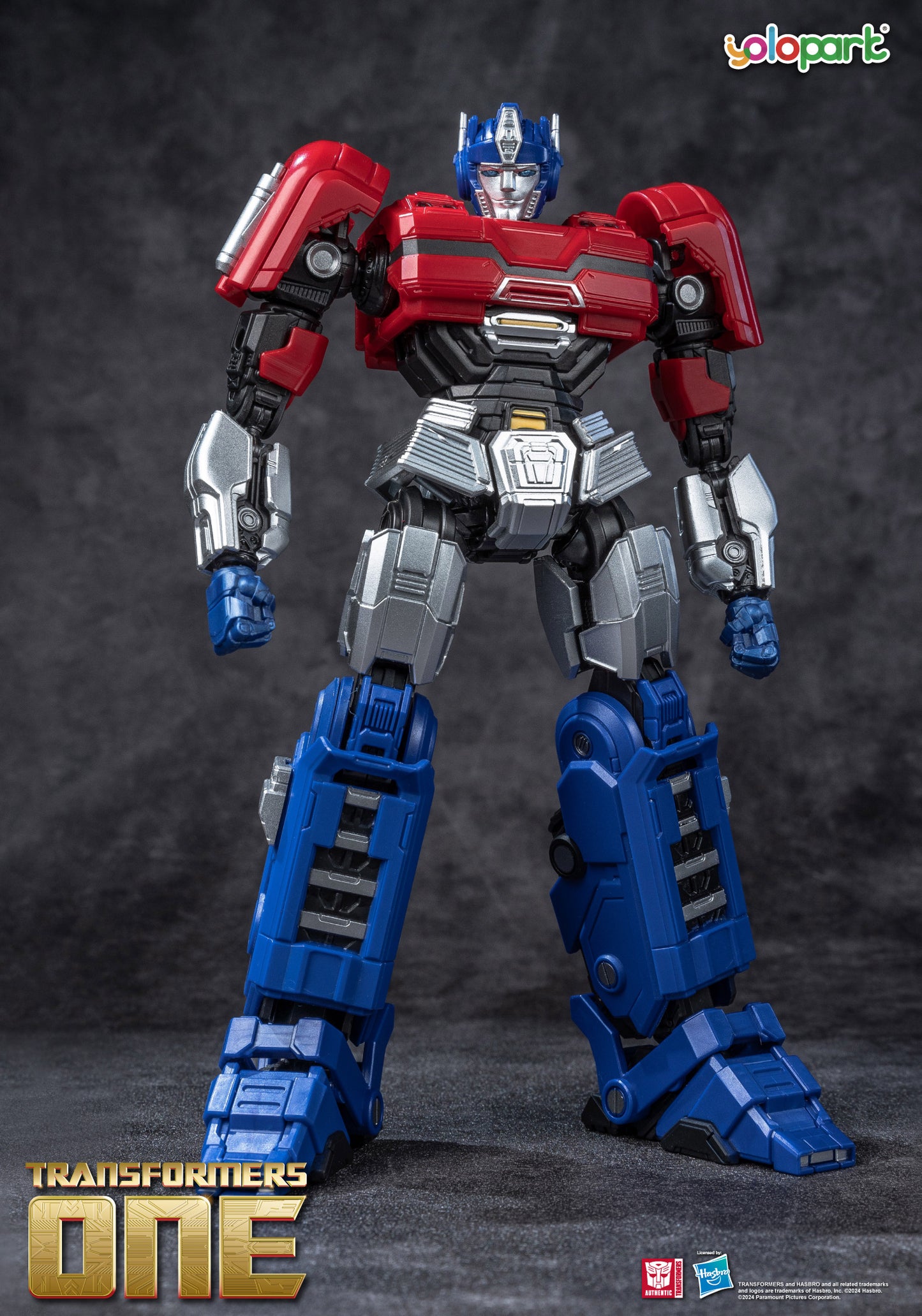 Transformers One Optimus Prime (Orion Pax) Cogged Mode - 7.87 Inch Highly Articulated Action Figure, Non-Converting Collectible for Ages 8 and Up