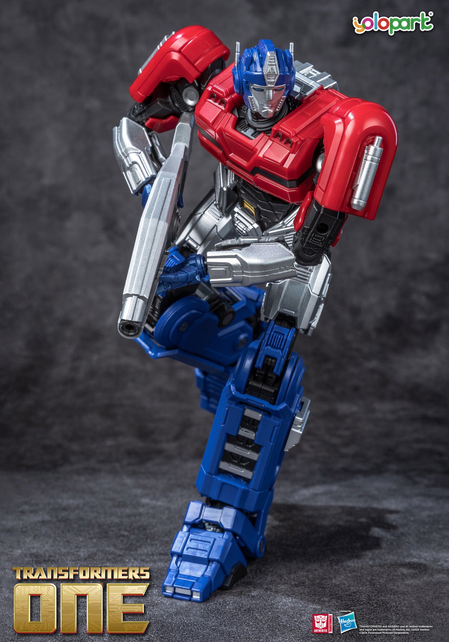 Transformers One Optimus Prime (Orion Pax) Cogged Mode - 7.87 Inch Highly Articulated Action Figure, Non-Converting Collectible for Ages 8 and Up