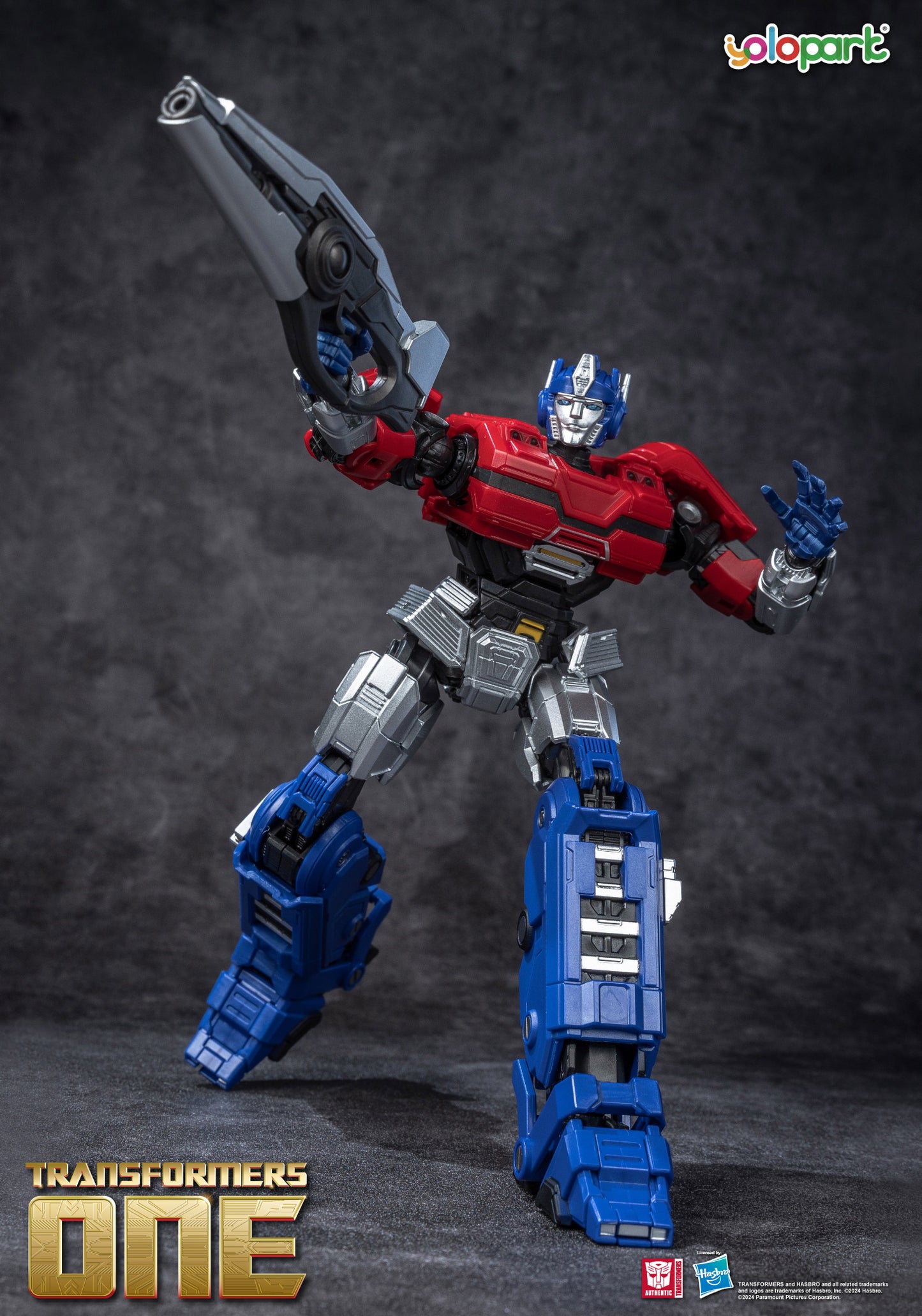 Transformers One Optimus Prime (Orion Pax) Cogged Mode - 7.87 Inch Highly Articulated Action Figure, Non-Converting Collectible for Ages 8 and Up