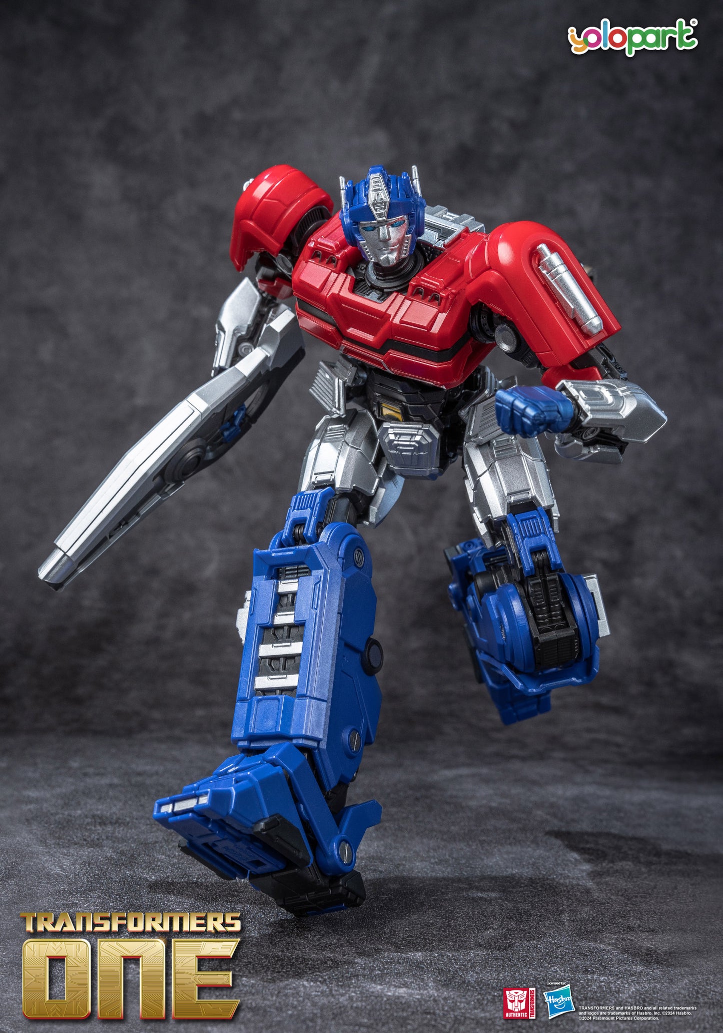 Transformers One Optimus Prime (Orion Pax) Cogged Mode - 7.87 Inch Highly Articulated Action Figure, Non-Converting Collectible for Ages 8 and Up